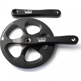 Шатуны шоссейные SUNTOUR CW16-VX-PD 53-39 PB BG, 53T алюм /39T сталь, 175мм Шатуны шоссейные SUNTOUR CW16-VX-PD 53-39 PB BG, 53T алюм /39T сталь, 175мм