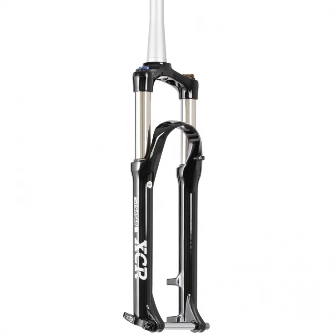 Вилка SUNTOUR SF14-XCR32-AIR RLR DS 29", черная, ход 100мм 5944